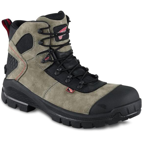 Red Wing 4426 6-Inch Safety Work Boots Men's Size 15 Lace Up Buck Leather NEW - Picture 1 of 11